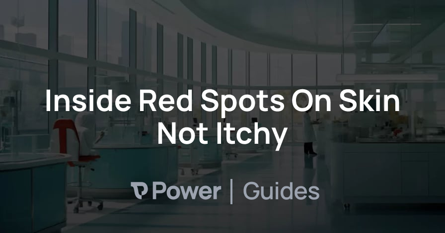 Header Image for Inside Red Spots On Skin Not Itchy