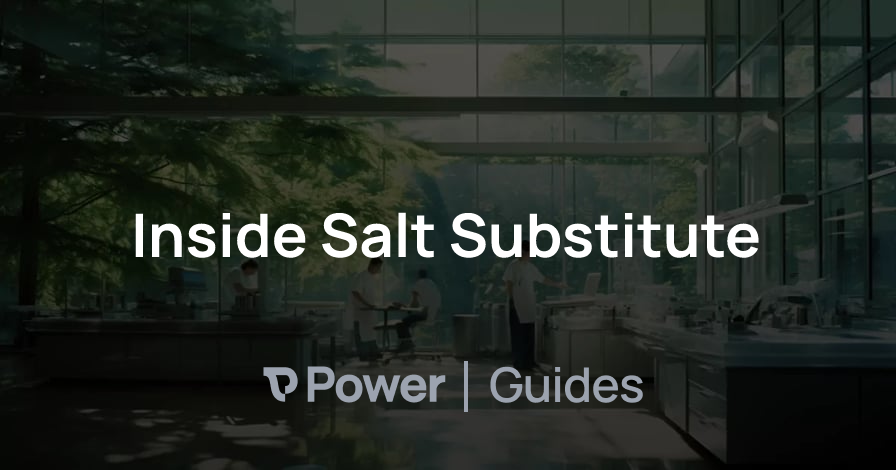 Header Image for Inside Salt Substitute