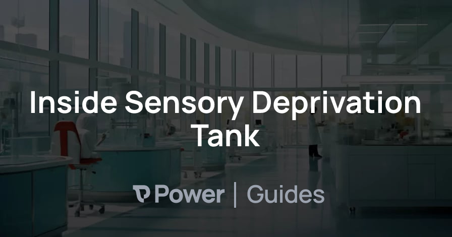 Header Image for Inside Sensory Deprivation Tank