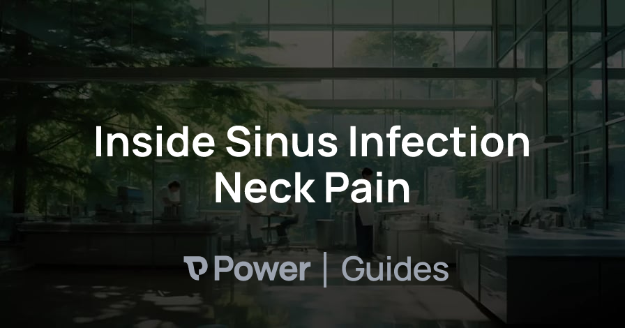 Header Image for Inside Sinus Infection Neck Pain