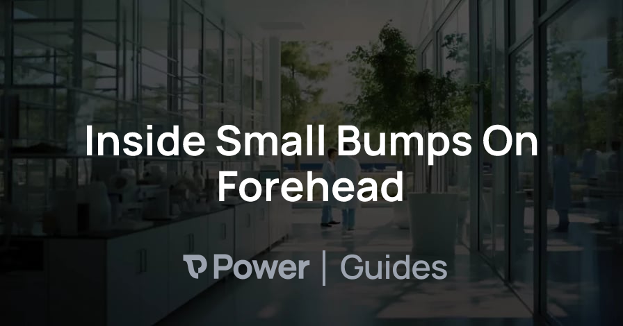Header Image for Inside Small Bumps On Forehead