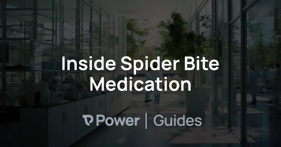 Header Image for Inside Spider Bite Medication