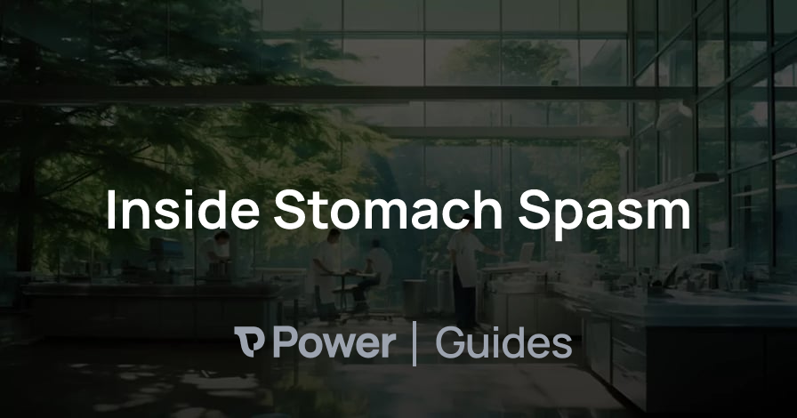 Header Image for Inside Stomach Spasm