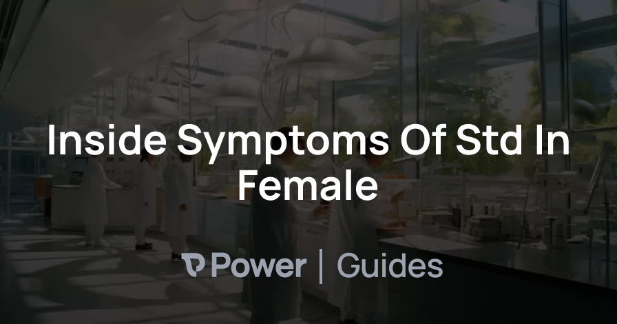 Header Image for Inside Symptoms Of Std In Female