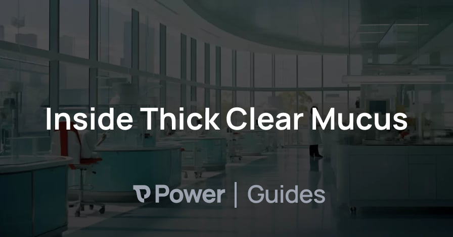 Header Image for Inside Thick Clear Mucus