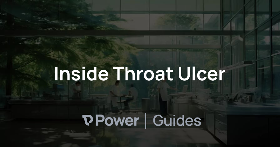 Header Image for Inside Throat Ulcer