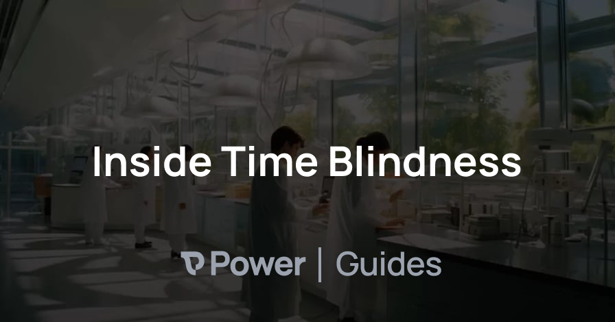 Header Image for Inside Time Blindness