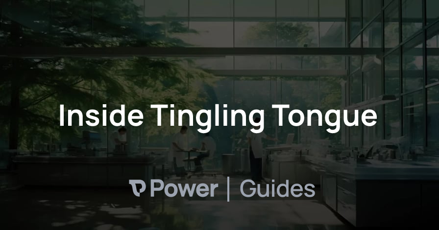 Header Image for Inside Tingling Tongue