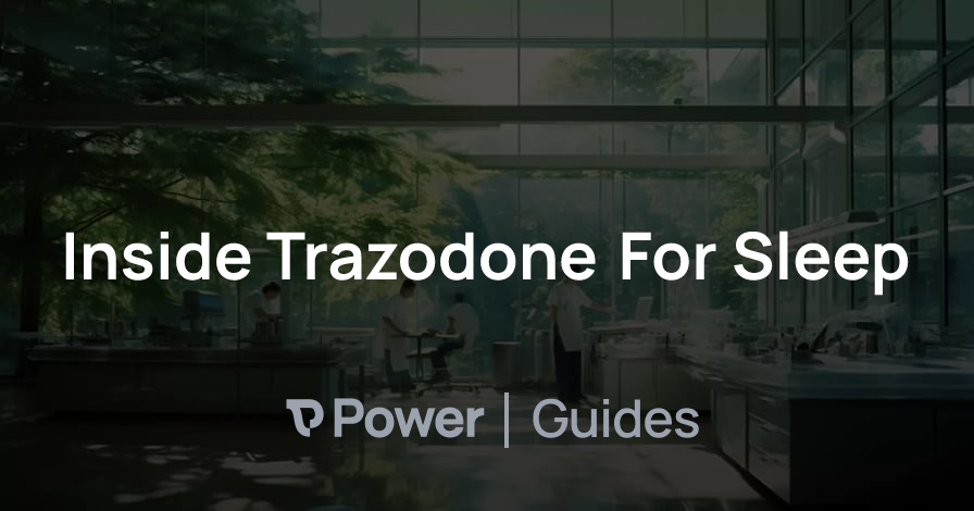 Header Image for Inside Trazodone For Sleep