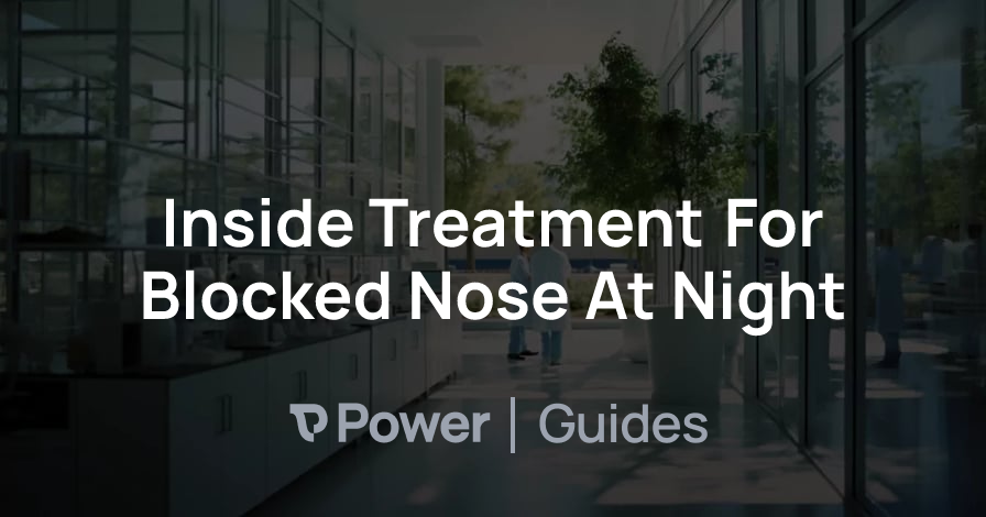 Header Image for Inside Treatment For Blocked Nose At Night