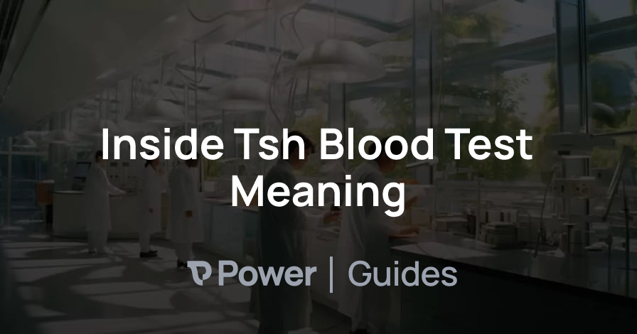 Header Image for Inside Tsh Blood Test Meaning