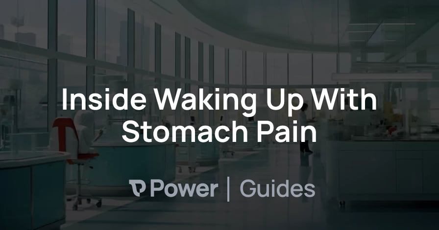 Header Image for Inside Waking Up With Stomach Pain