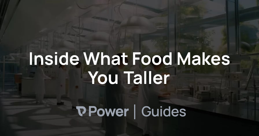 Header Image for Inside What Food Makes You Taller