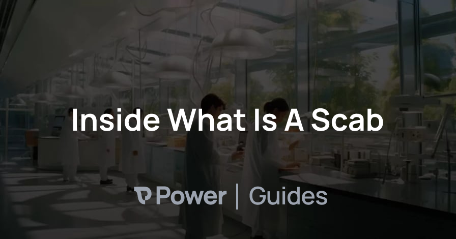 Header Image for Inside What Is A Scab