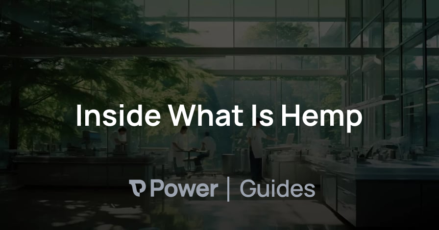 Header Image for Inside What Is Hemp