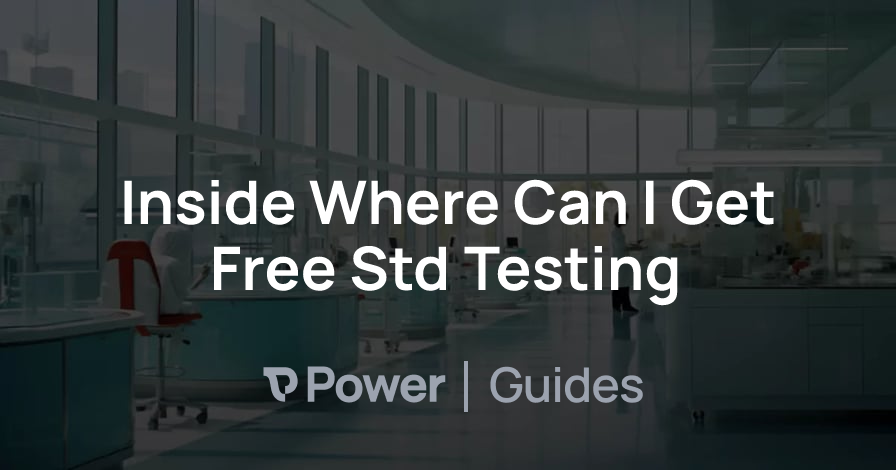 Header Image for Inside Where Can I Get Free Std Testing