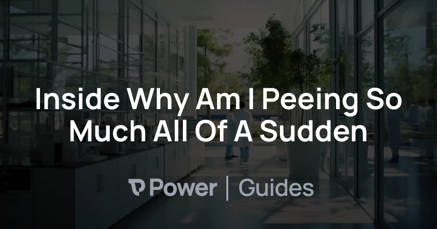 Header Image for Inside Why Am I Peeing So Much All Of A Sudden