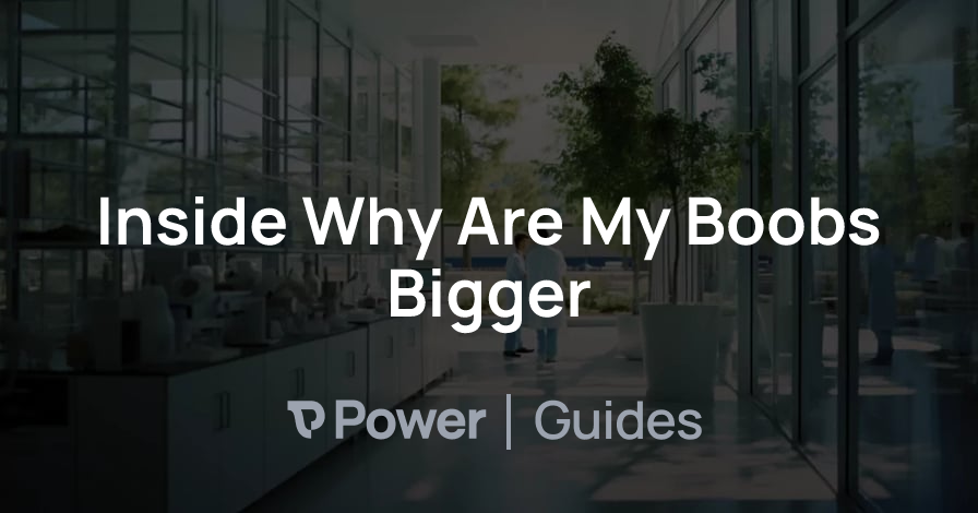 Header Image for Inside Why Are My Boobs Bigger