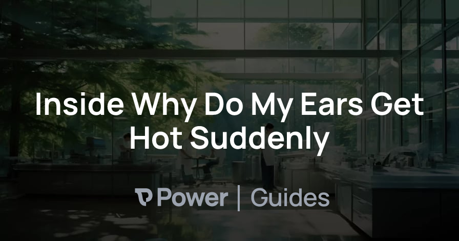 Header Image for Inside Why Do My Ears Get Hot Suddenly