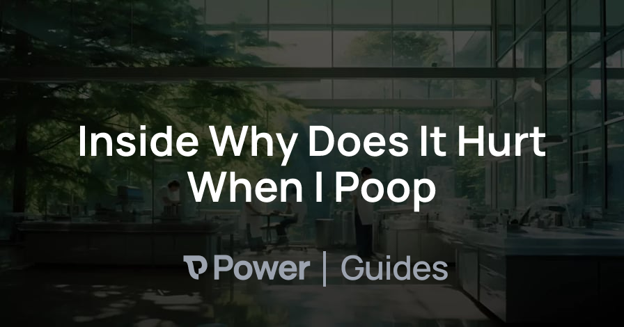 Header Image for Inside Why Does It Hurt When I Poop