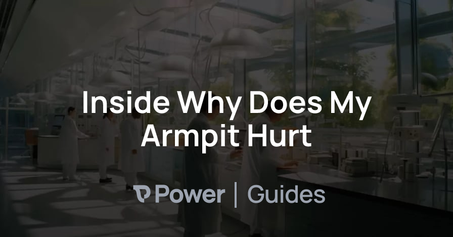 Header Image for Inside Why Does My Armpit Hurt