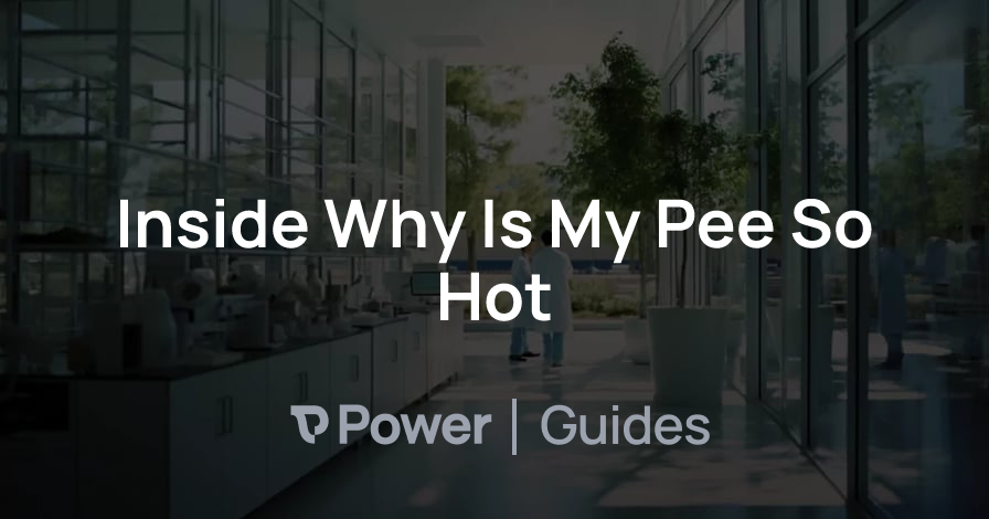 Header Image for Inside Why Is My Pee So Hot