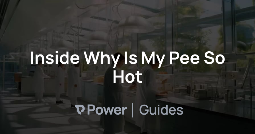 Header Image for Inside Why Is My Pee So Hot