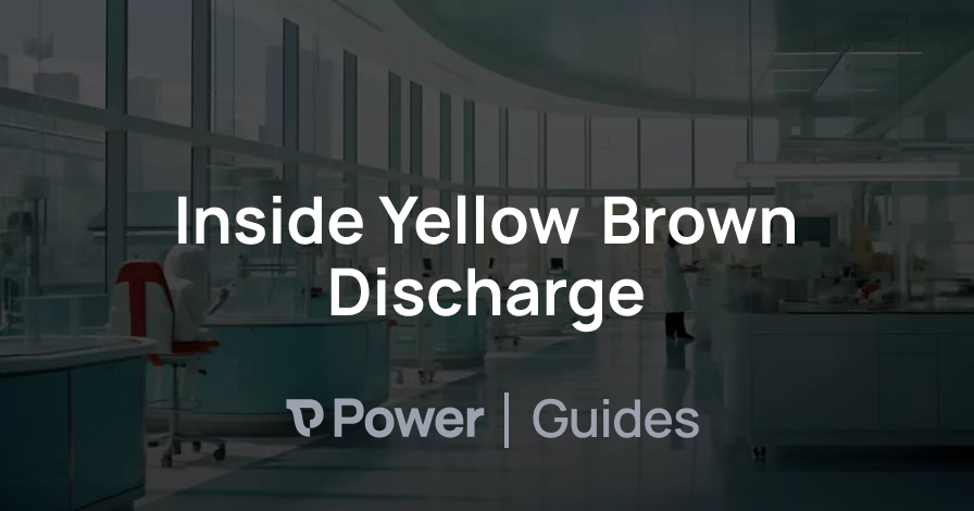 Header Image for Inside Yellow Brown Discharge