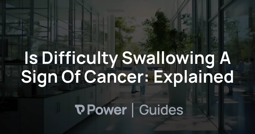 Header Image for Is Difficulty Swallowing A Sign Of Cancer: Explained