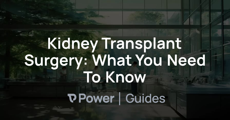 Header Image for Kidney Transplant Surgery: What You Need To Know