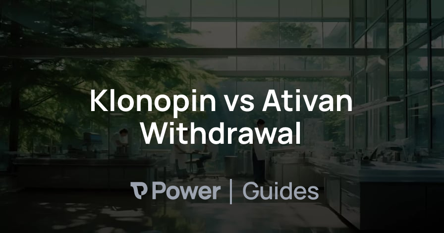 Header Image for Klonopin vs Ativan Withdrawal