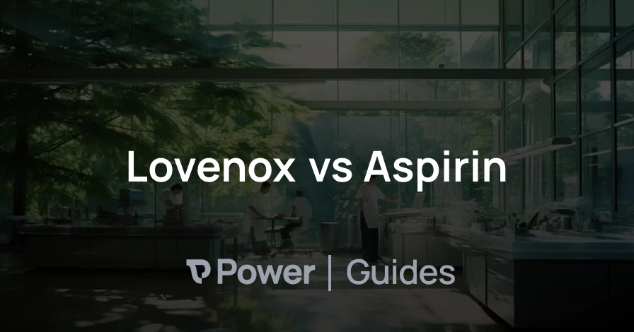 Header Image for Lovenox vs Aspirin