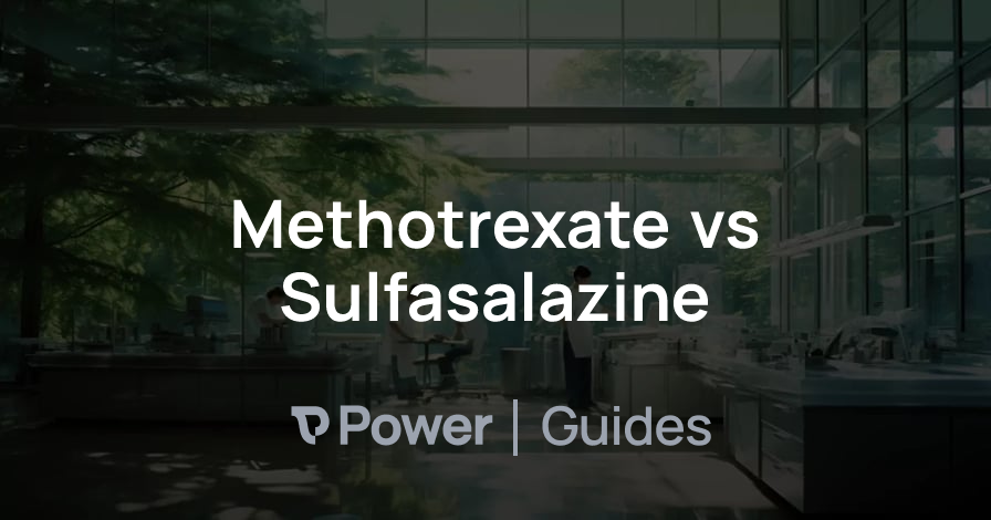 Header Image for Methotrexate vs Sulfasalazine