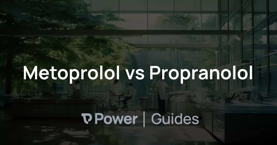 Header Image for Metoprolol vs Propranolol
