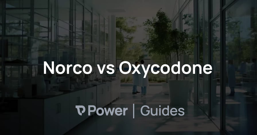 Header Image for Norco vs Oxycodone