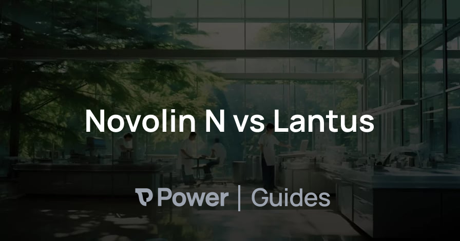 Header Image for Novolin N vs Lantus