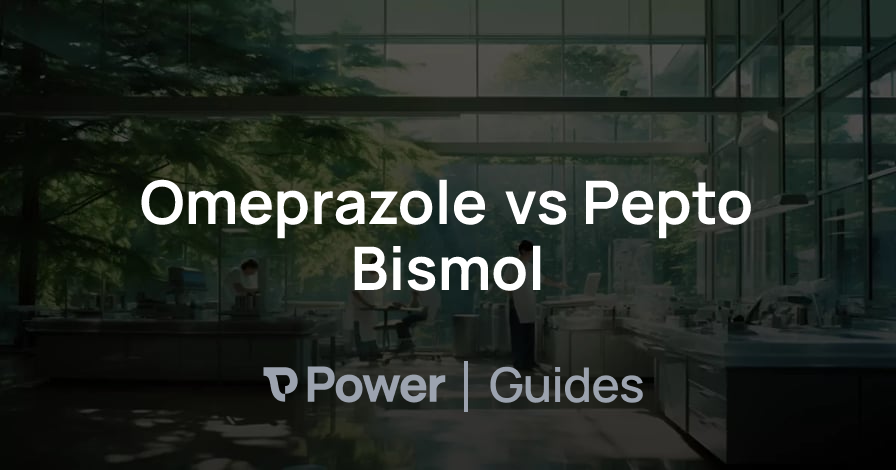 Header Image for Omeprazole vs Pepto Bismol