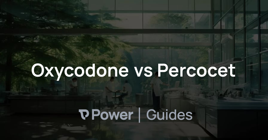 Header Image for Oxycodone vs Percocet