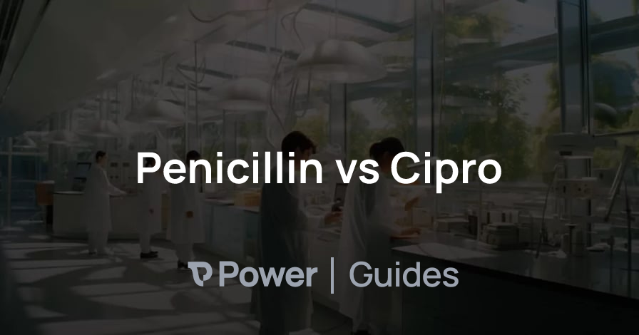 Header Image for Penicillin vs Cipro