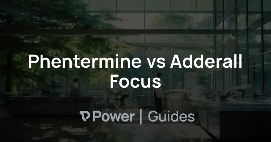 Header Image for Phentermine vs Adderall Focus