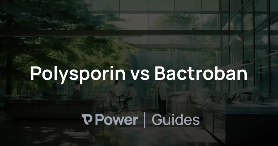 Header Image for Polysporin vs Bactroban