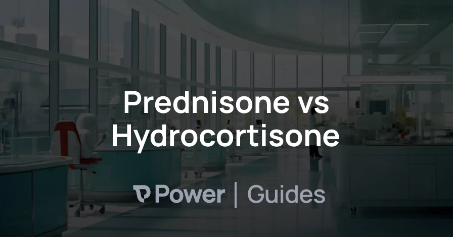 Header Image for Prednisone vs Hydrocortisone