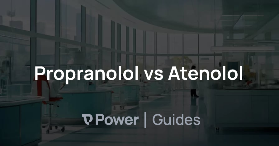 Header Image for Propranolol vs Atenolol