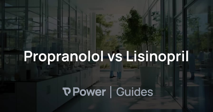 Header Image for Propranolol vs Lisinopril