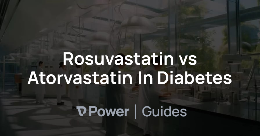 Header Image for Rosuvastatin vs Atorvastatin In Diabetes