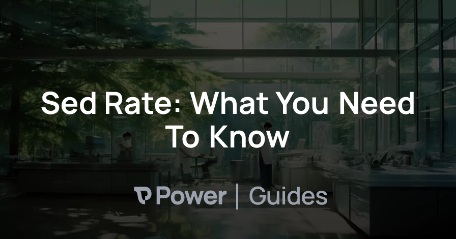 Header Image for Sed Rate: What You Need To Know