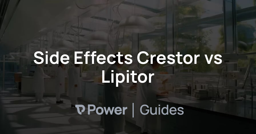 Header Image for Side Effects Crestor vs Lipitor