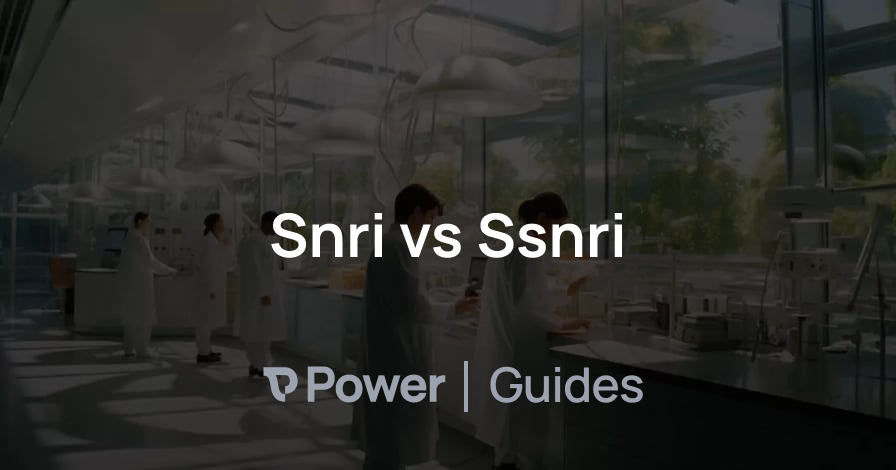 Header Image for Snri vs Ssnri