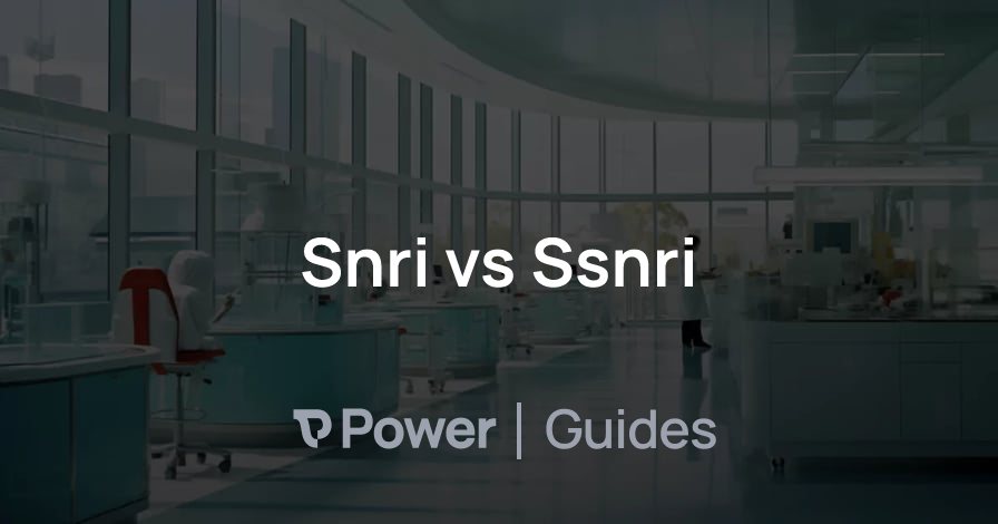 Header Image for Snri vs Ssnri