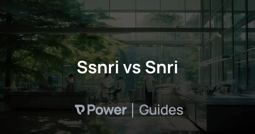 Header Image for Ssnri vs Snri